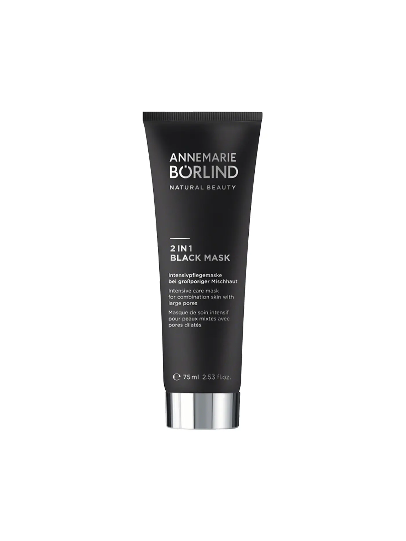 ANNEMARIE BÖRLIND | 2 IN 1 BLACK MASK 75ml | 